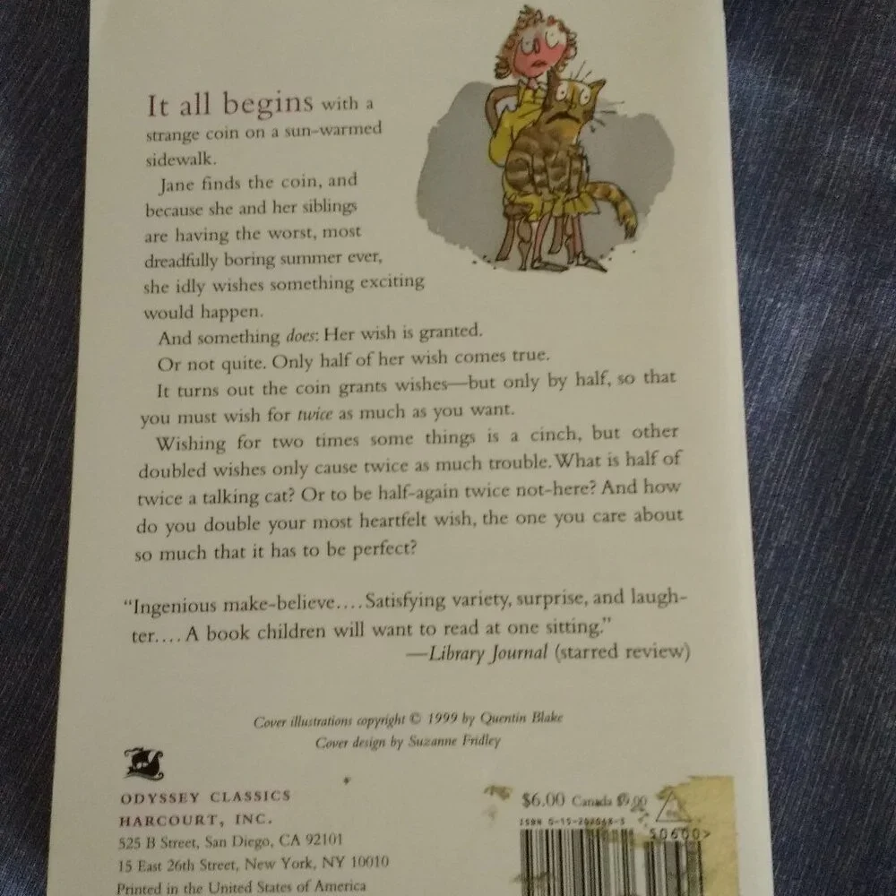 Vintage Half Magic by Edward Eager 1999 Used Paperback